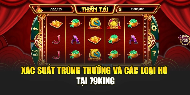 Xác suất trúng thưởng và các loại hũ tại 79KING